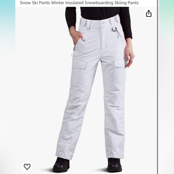 FREE SOLDIER Women's Waterproof Snow Winter Insulated Snowboarding Skiing Pants - Picture 1 of 12